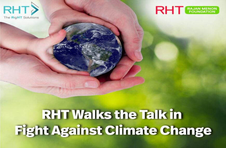 RHT Walks the Talk in Fight Against Climate Change