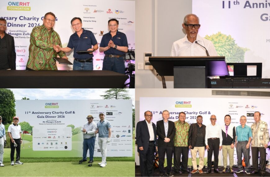 ONERHT Foundation Raises Over S$280,000 for Local Charities and Announces New Leadership at 11th Anniversary Charity Golf & Gala Dinner