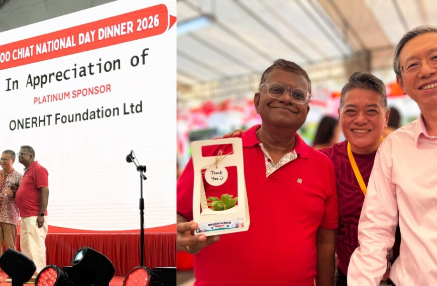 Celebrating Singapore, Giving Back to Our Community